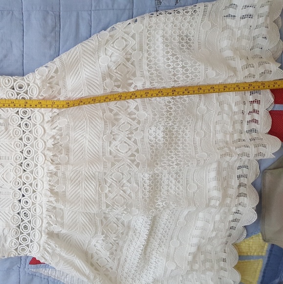 Lace White Dress - Picture 8 of 8